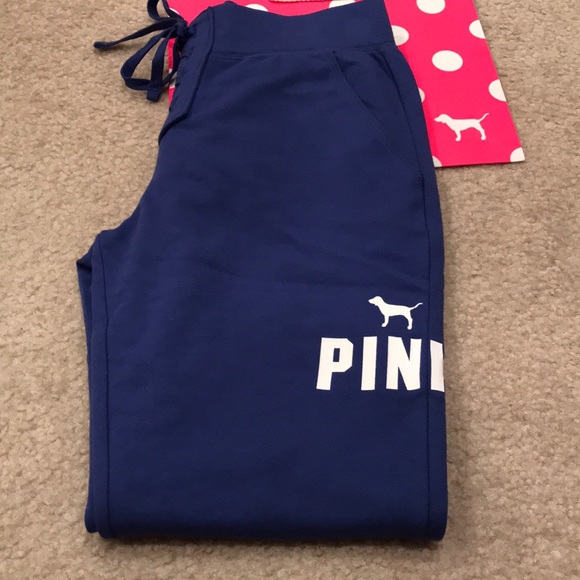 Only Today๐NWT Pink by VS lace up straight leg Xs - Picture 1 of 8